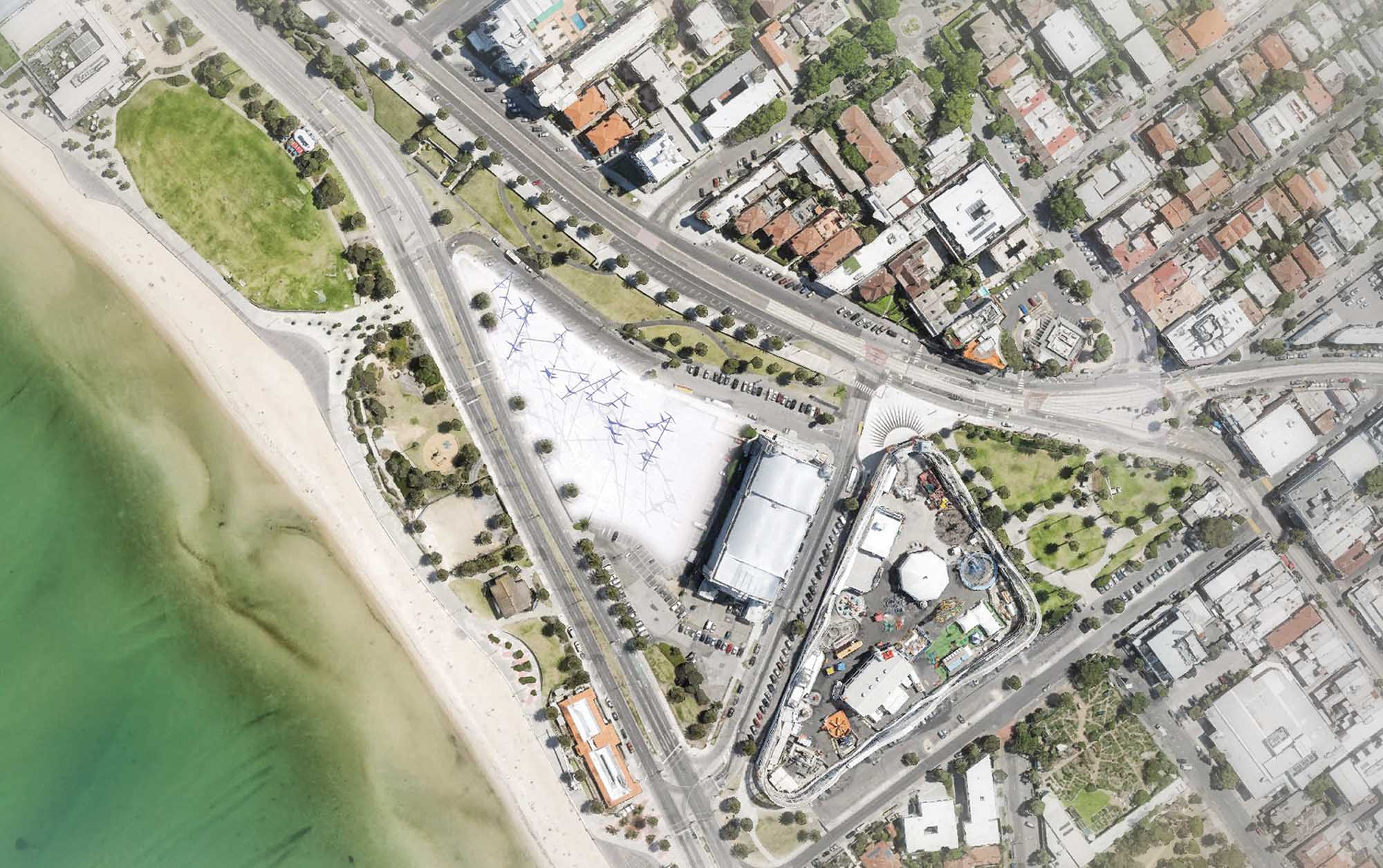 St Kilda Triangle, LAGI 2018, Solar, renewable energy, energy tech, clean tech, City of Port Phillip, land art generator initiative, Melbourne, Australia