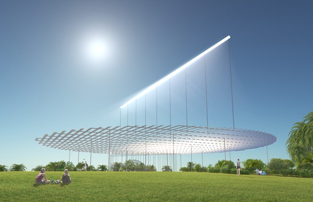 Sun Ray, Antonio Maccà, LAGI 2018, LAGI 2018 Melbourne, solar, solar art, land art generator initiative, renewables, green design, energytech