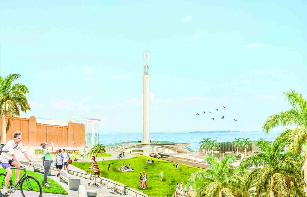 Sol Tower, LAGI 2018, solar, renewables, clean tech, solar updraft tower, St Kilda Triangle, City of Port Phillip, Melbourne, Victoria, green design, NIKA, Australia, Land Art Generator Initiative