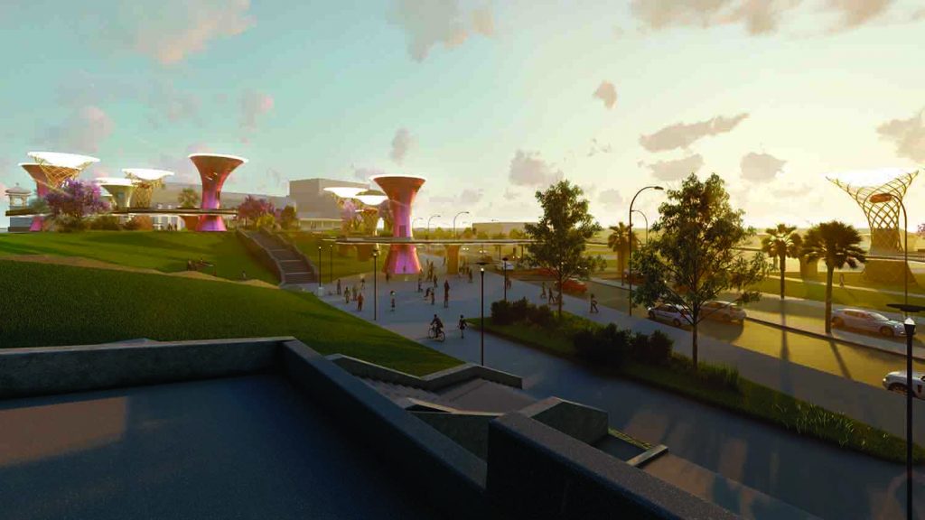 The Canopy, LAGI 2018, solar energy, wind energy, tidal energy, rainwater harvesting, energytech, st kilda triangle, city of port phillip, melbourne, green design, Australia