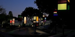 Sun Lanterns, Eli Richard, Scottsdale, Phoenix, public art, temporary art, solar power, solar powered art, solar design, Scottsdale Public Art, Scottsdale Civic Center Mall, solar art