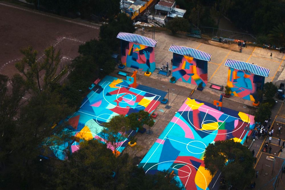 New Solar Graffiti Project Makes a Rundown Park Accessible After Dark ...