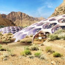 Baharash Architecture, biodomes, UAE, solar, wind, renewables, bioclimatic design, green design, eco-tourism, renewable energy, recycling, greywater recycling, prefabricated design, passive cooling, Baharash Bagherian, sustainable architecture