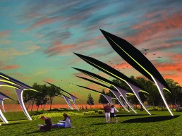 solar power, thin-film multijunction solar, piezoelectricity, public art, st kilda, melbourne, city of port phillip, australia, melbourne, LAGI 2018, land art generator initiative, renewable energy, clean energy, stealing fire