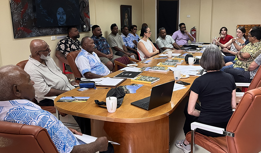 Experts convene after their review of the prototypes and discuss how each one met the decision criteria for Stage 2.