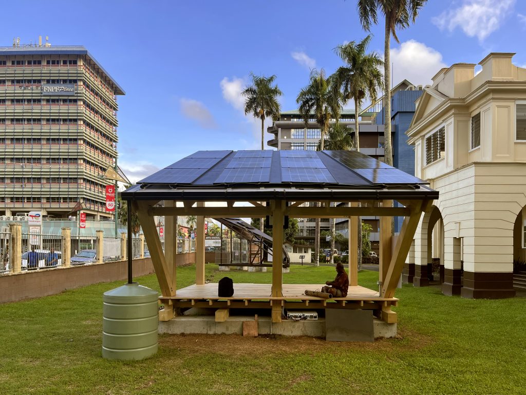View of The O prototype from the solar side