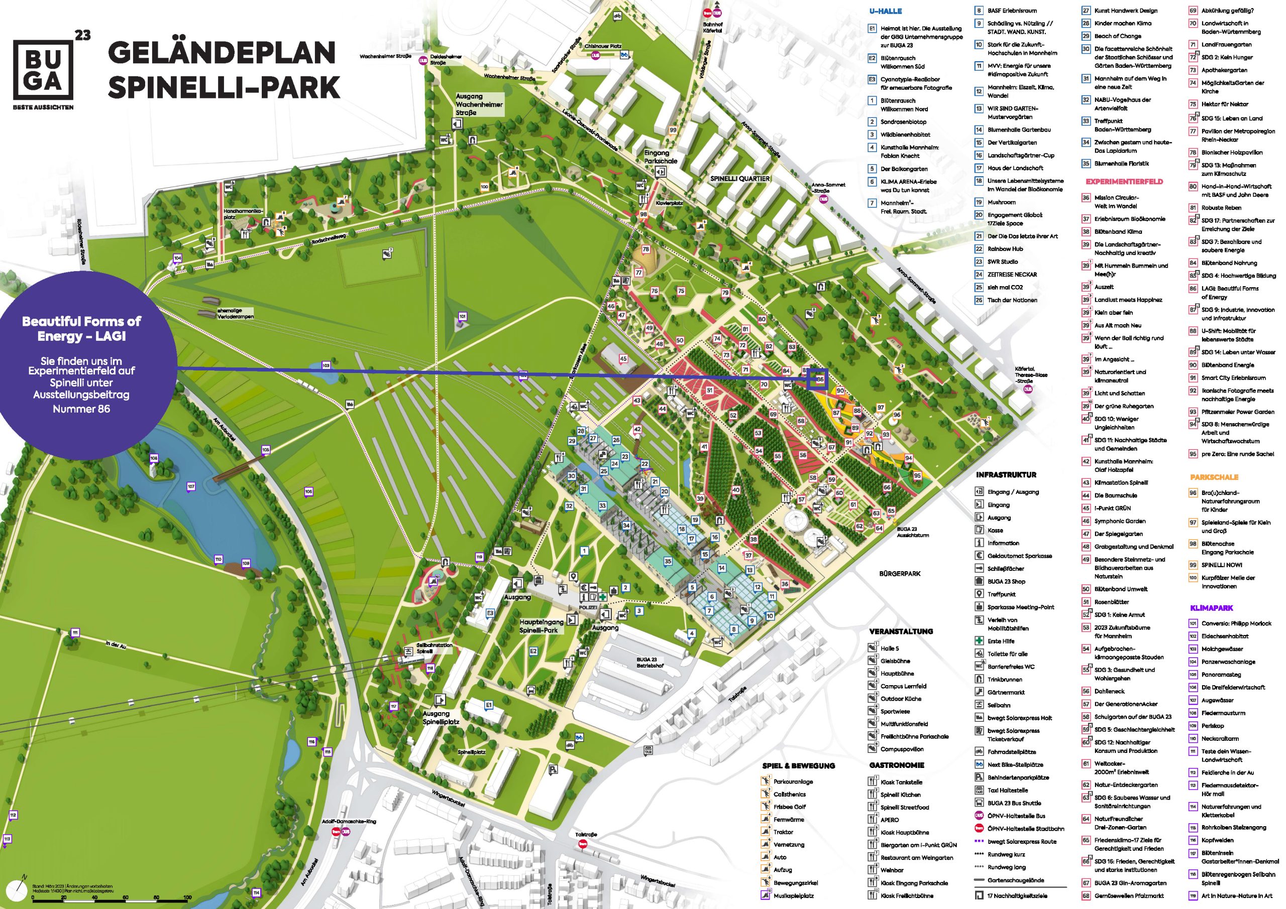 LAGI 2022 submissions were featured in an exhibition—Beautiful Forms of Energy—at BUGA 23 from April 2023 to October 2023.