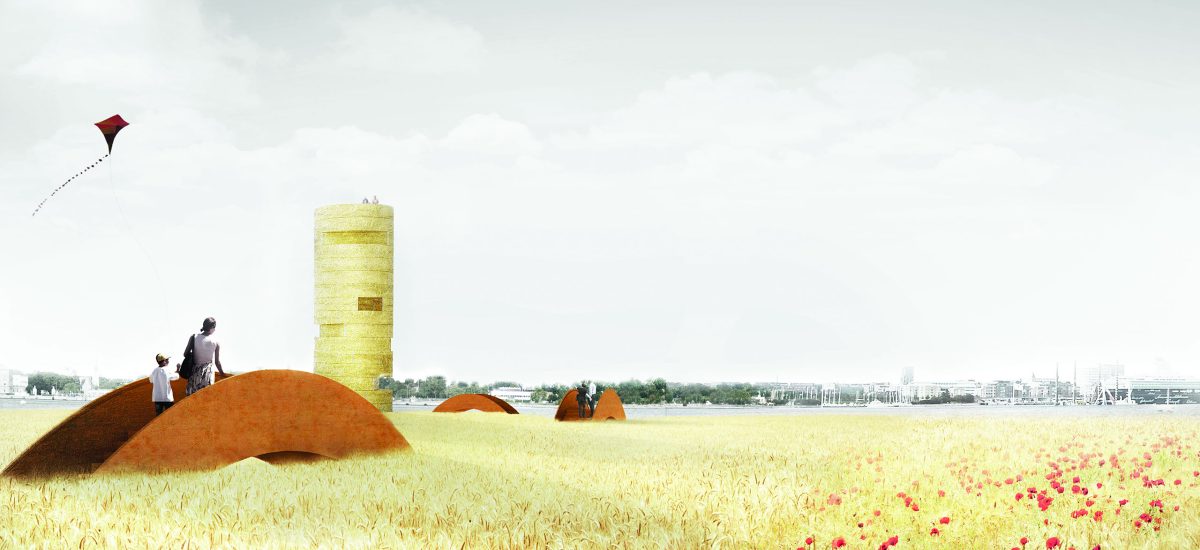 Golden Roots contrasts the urban environment of Copenhagen with the experience of unspoiled nature, suggesting a childhood walk through golden fields of grain.