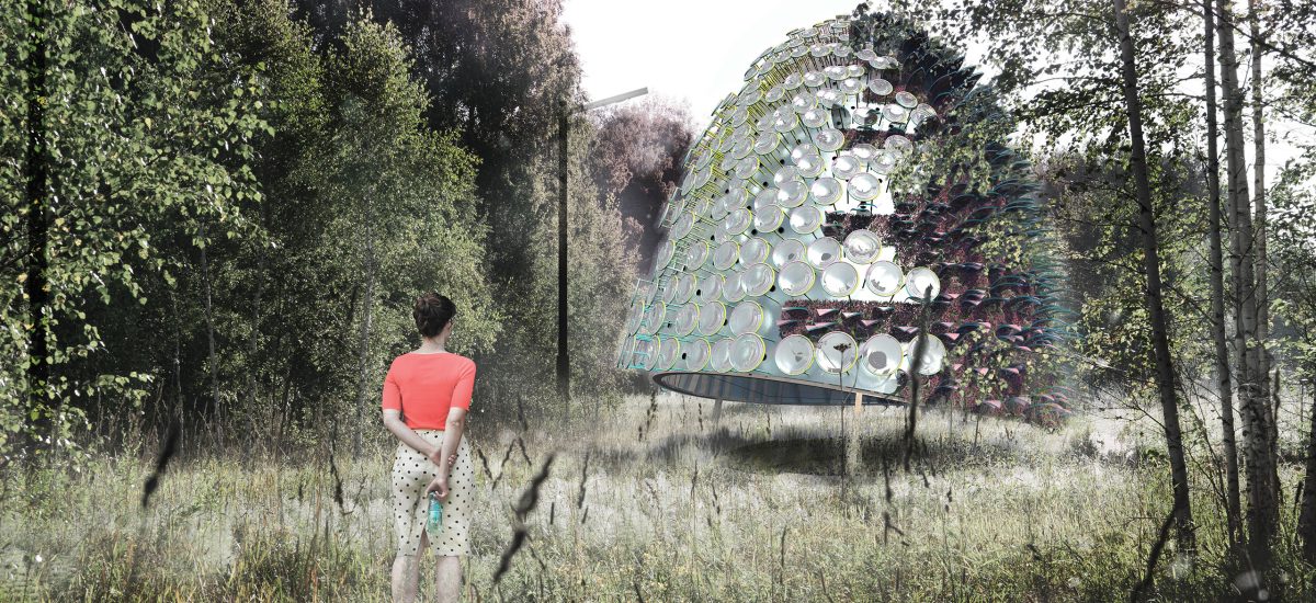 Chrysalis, a submission to LAGI 2018 Melbourne Chrysalis is a productive landscape conceived in four layers: covered parking, suspended prairie, energy domes and elevated path, and forested glade.